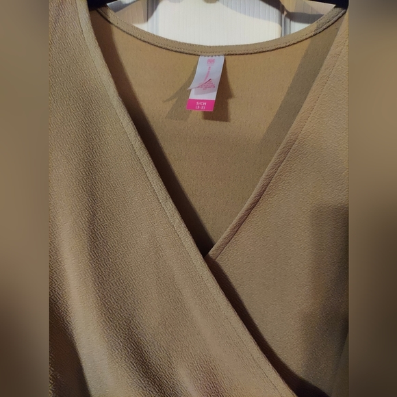 No boundaries small tan dress - Picture 2 of 6